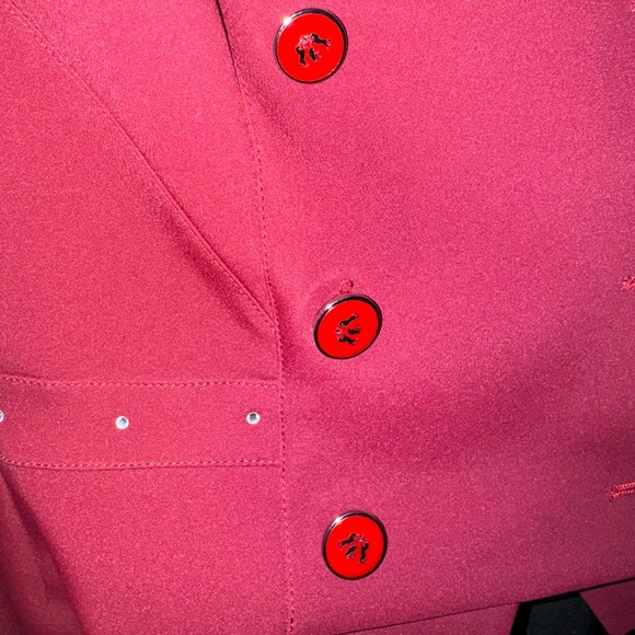 Red Dressage Show Coat - Picture 6 of 6